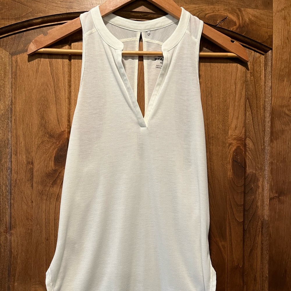Prana White Casual Top